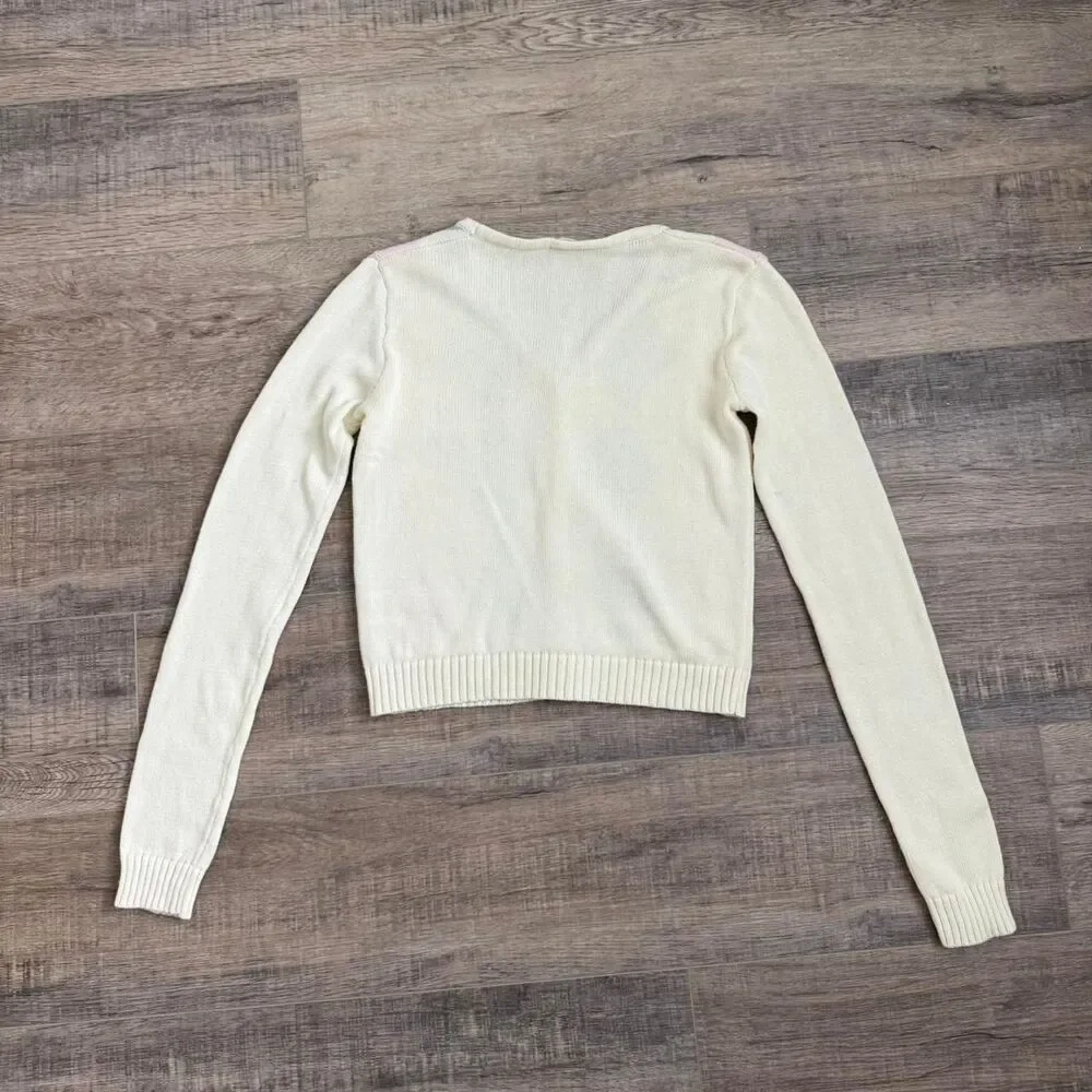 Brandy Melville Argyle Cardigan Sweater OS - Picture 3 of 7